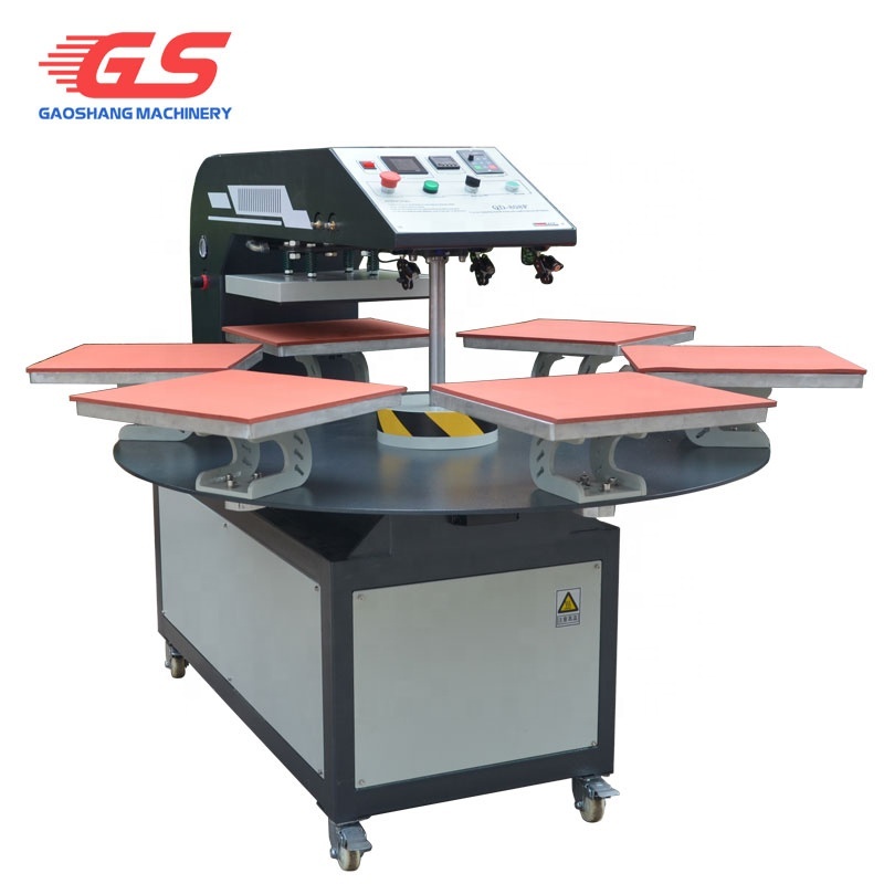 Fully automatic hydraulic four-station DTF PRINTER